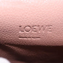 LOEWE Barcelona Shoulder Bag Leather Pink Gold Tone Auth ka6190A-23
