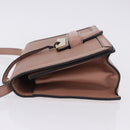 LOEWE Barcelona Shoulder Bag Leather Pink Gold Tone Auth ka6190A-6