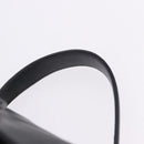 Miu Miu Hand Bag Leather 2way Black Gold Tone Auth ka6192A-15