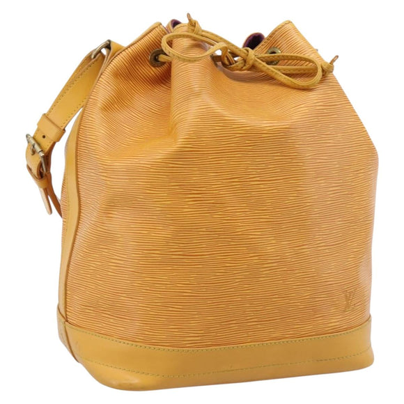 LOUIS VUITTON Epi Noe Shoulder Bag Tassili Yellow M44009 LV Auth ka6193