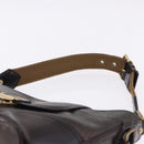 LOUIS VUITTON Monogram Bronze Serjan PM Shoulder Bag Bronze M95463 Auth ka6195V-15