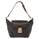 LOUIS VUITTON Monogram Bronze Serjan PM Shoulder Bag Bronze M95463 Auth ka6195V-13