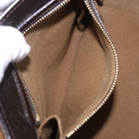 LOUIS VUITTON Monogram Bronze Serjan PM Shoulder Bag Bronze M95463 Auth ka6195V