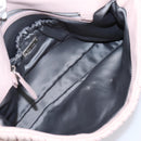 Miu Miu Matelasse Shoulder Bag Leather Pink Silver Auth ka6197V-11