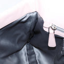 Miu Miu Matelasse Shoulder Bag Leather Pink Silver Auth ka6197V-24