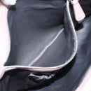 Miu Miu Matelasse Shoulder Bag Leather Pink Silver Auth ka6197V-26