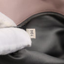 Miu Miu Matelasse Shoulder Bag Leather Pink Silver Auth ka6197V-12