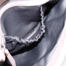 Miu Miu Matelasse Shoulder Bag Leather Pink Silver Auth ka6197V-27