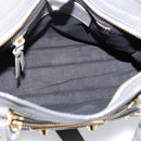 BALENCIAGA Classic Metal Edge City Hand Bag Leather Gray 390160 Auth ka6198M-18