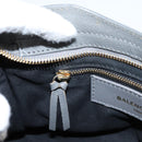 BALENCIAGA Classic Metal Edge City Hand Bag Leather Gray 390160 Auth ka6198M-21
