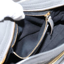 BALENCIAGA Classic Metal Edge City Hand Bag Leather Gray 390160 Auth ka6198M-22