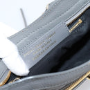 BALENCIAGA Classic Metal Edge City Hand Bag Leather Gray 390160 Auth ka6198M-23