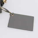 BALENCIAGA Classic Metal Edge City Hand Bag Leather Gray 390160 Auth ka6198M-26