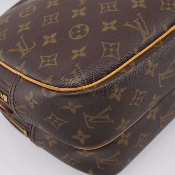LOUIS VUITTON Monogram Reporter PM Shoulder Bag M45254 LV Auth ka6202A