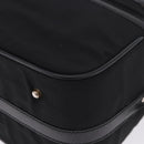 GUCCI Bamboo Vanity Hand Bag Nylon 2way Black Silver 013 2490 Auth ka6203-19
