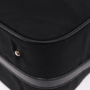 GUCCI Bamboo Vanity Hand Bag Nylon 2way Black Silver 013 2490 Auth ka6203-21