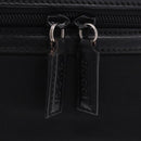 GUCCI Bamboo Vanity Hand Bag Nylon 2way Black Silver 013 2490 Auth ka6203-23