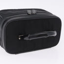GUCCI Bamboo Vanity Hand Bag Nylon 2way Black Silver 013 2490 Auth ka6203-6