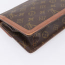 LOUIS VUITTON Monogram Pochette Dam GM Clutch Bag M51810 LV Auth ka6205-16