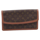 LOUIS VUITTON Monogram Pochette Dam GM Clutch Bag M51810 LV Auth ka6205-13