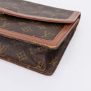 LOUIS VUITTON Monogram Pochette Dam GM Clutch Bag M51810 LV Auth ka6205-7