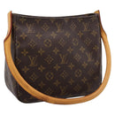 LOUIS VUITTON Monogram Looping MM Shoulder Bag M51146 LV Auth ka6206A-1