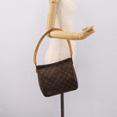LOUIS VUITTON Monogram Looping MM Shoulder Bag M51146 LV Auth ka6206A-22