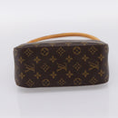 LOUIS VUITTON Monogram Looping MM Shoulder Bag M51146 LV Auth ka6206A-5