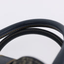 Christian Dior Trotter Canvas Double Saddle Hand Bag Navy Gold Tone Auth ka6207-14