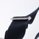 GUCCI GG Supreme Shoulder Bag PVC Navy Silver 201538 Auth ka6210-20
