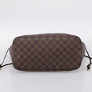 LOUIS VUITTON Damier Ebene Neverfull MM Tote Bag N51105 LV Auth ka6219-5
