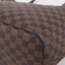 LOUIS VUITTON Damier Ebene Neverfull MM Tote Bag N51105 LV Auth ka6219-16