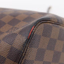 LOUIS VUITTON Damier Ebene Neverfull MM Tote Bag N51105 LV Auth ka6219-9