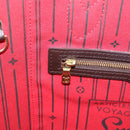 LOUIS VUITTON Damier Ebene Neverfull MM Tote Bag N51105 LV Auth ka6219-23