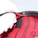LOUIS VUITTON Damier Ebene Neverfull MM Tote Bag N51105 LV Auth ka6219-12