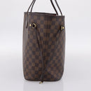 LOUIS VUITTON Damier Ebene Neverfull MM Tote Bag N51105 LV Auth ka6219-4
