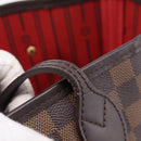 LOUIS VUITTON Damier Ebene Neverfull MM Tote Bag N51105 LV Auth ka6219-7