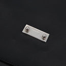 LOEWE Shoulder Bag Leather Black Silver Auth ka6220-22