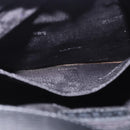 LOEWE Shoulder Bag Leather Black Silver Auth ka6220-26