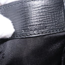 LOEWE Shoulder Bag Leather Black Silver Auth ka6220-12