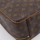 LOUIS VUITTON Monogram Excursion Hand Bag M41450 LV Auth ka6225-17