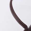 SAINT LAURENT Hand Bag Leather 2way Bordeaux Gold Tone Auth ka6227A-20