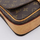 LOUIS VUITTON Monogram Cartouchiere MM Shoulder Bag M51253 LV Auth ka6228-16