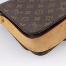 LOUIS VUITTON Monogram Cartouchiere MM Shoulder Bag M51253 LV Auth ka6228-18