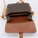 LOUIS VUITTON Monogram Cartouchiere MM Shoulder Bag M51253 LV Auth ka6228-21