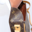 LOUIS VUITTON Monogram Cartouchiere MM Shoulder Bag M51253 LV Auth ka6228-22