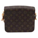 LOUIS VUITTON Monogram Cartouchiere MM Shoulder Bag M51253 LV Auth ka6228-2