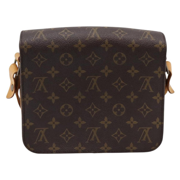 LOUIS VUITTON Monogram Cartouchiere MM Shoulder Bag M51253 LV Auth ka6228