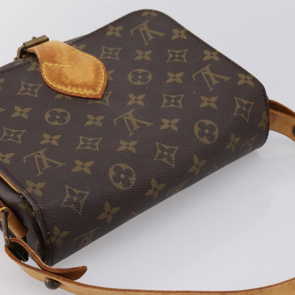 LOUIS VUITTON Monogram Cartouchiere MM Shoulder Bag M51253 LV Auth ka6228