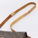 LOUIS VUITTON Monogram Cartouchiere MM Shoulder Bag M51253 LV Auth ka6228-14